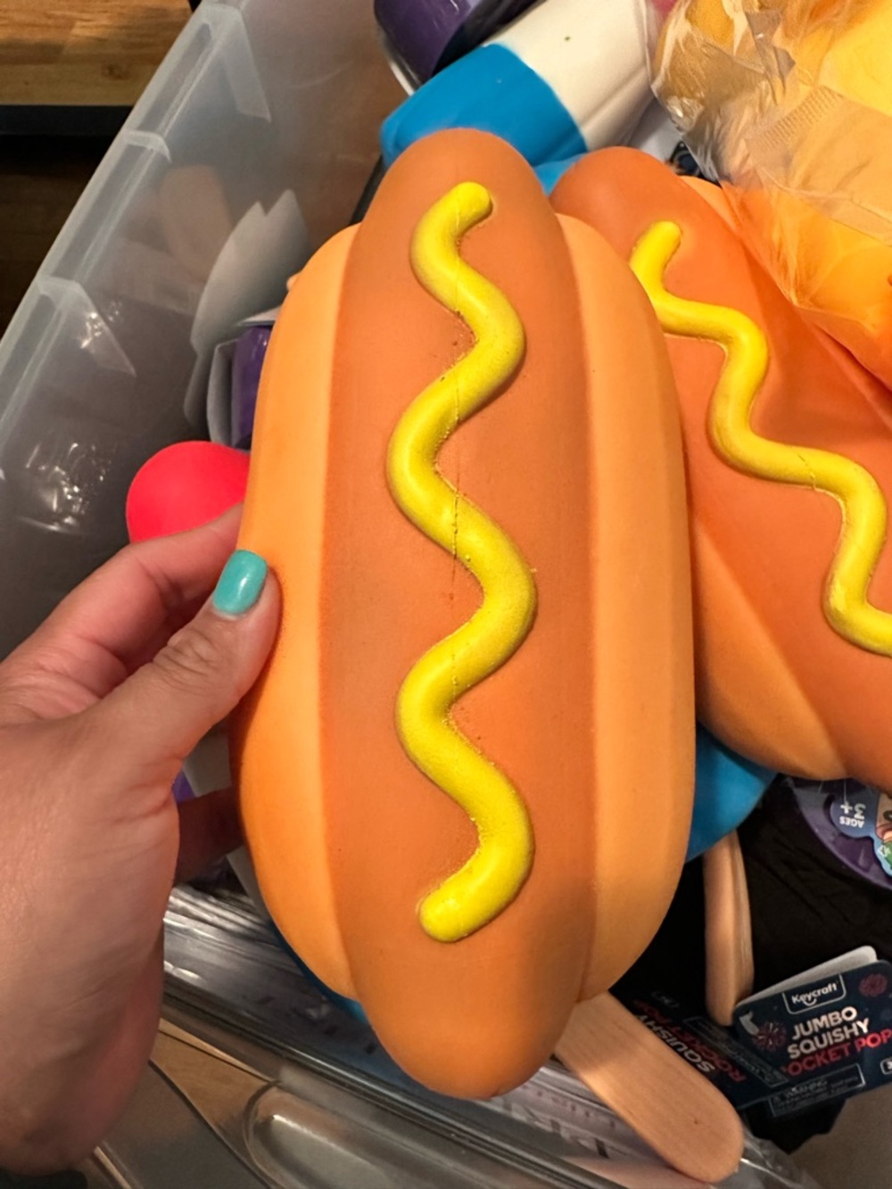 Jumbo Squishy Hot Dog